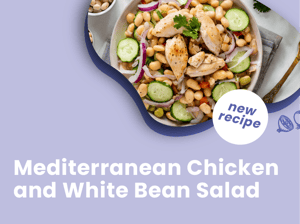 Mediterranean Chicken and White Bean Salad Thumbnail