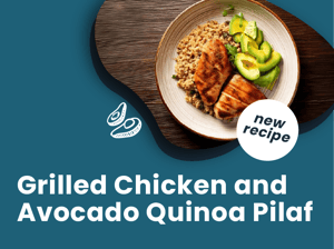 Grilled Chicken and Avocado Quina Pilaf-15