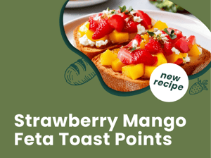Strawberry Mango   Feta Toast Points -25