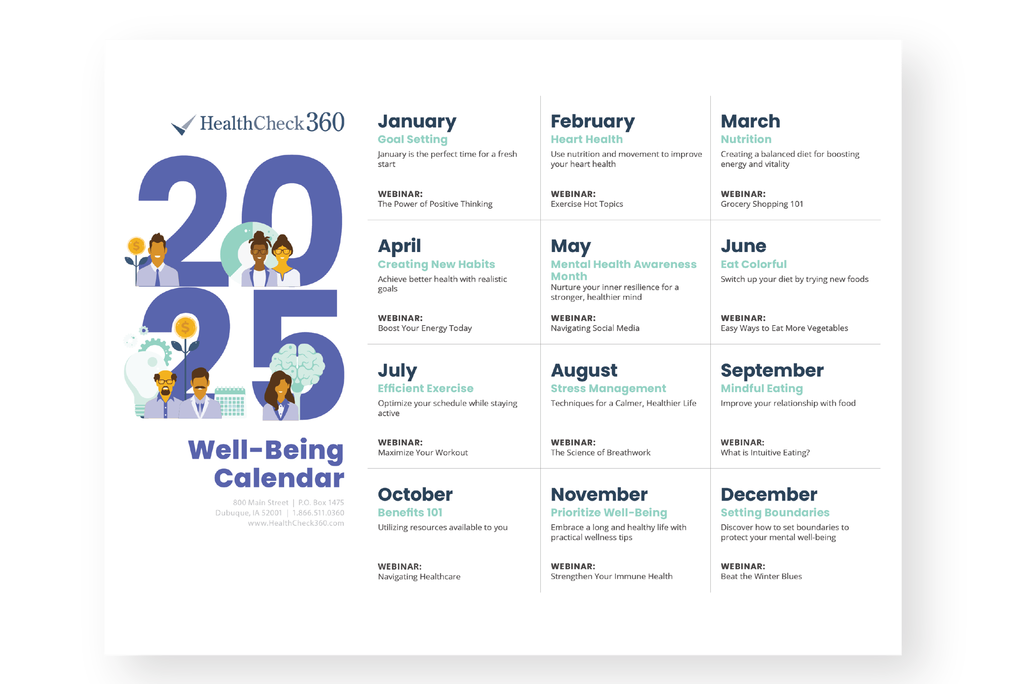 2025 Yearly Content Calendar-Hubspot-1