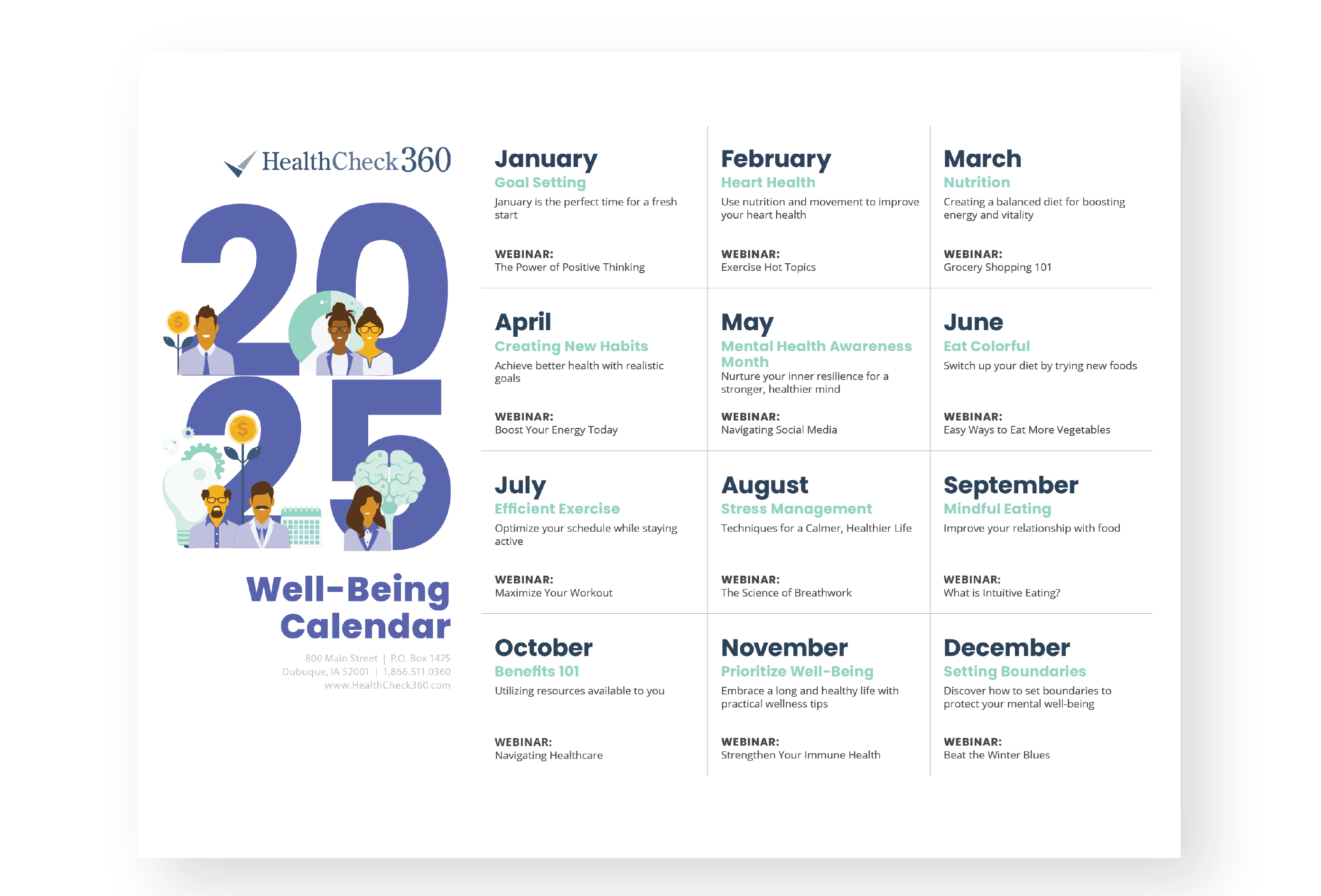 2025 Yearly Content Calendar-Hubspot-1