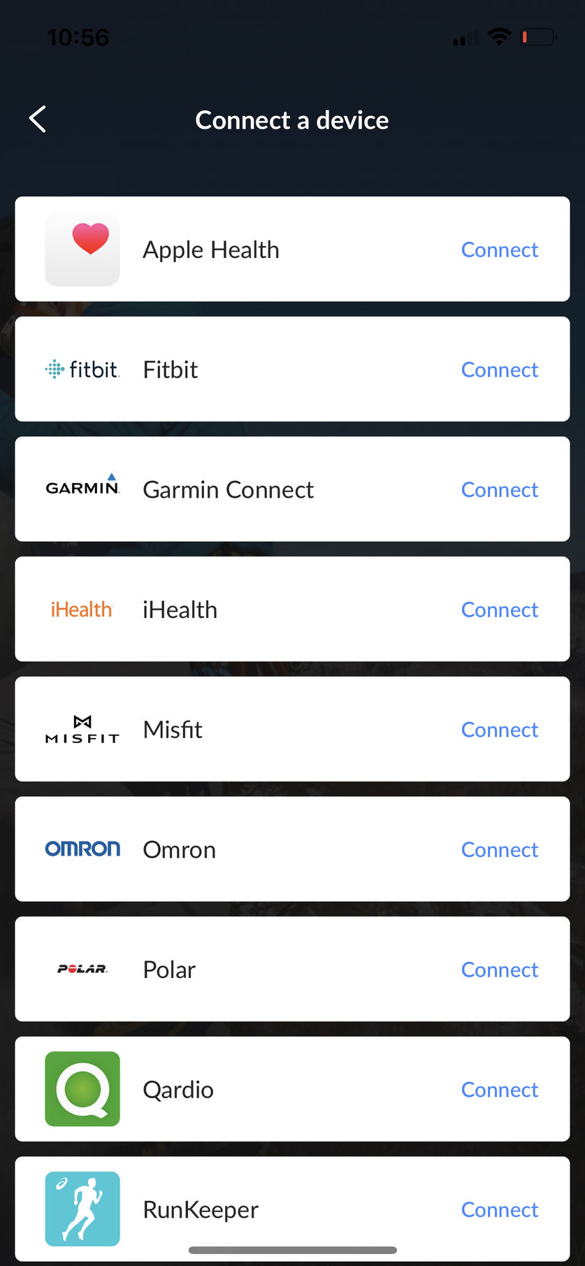 How to Connect a Device on myCare360