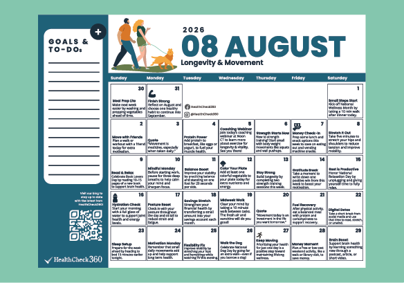 [Free Download] August 2026 Well-Being Calendar