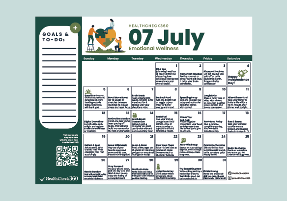 [Free Download] July 2026 Well-Being Calendar