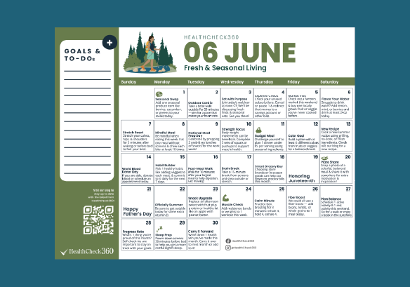 Free Resource: June 2026 Well-Being Calendar