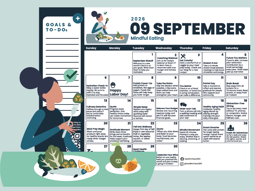 Free Resource: September 2026 Well-Being Calendar