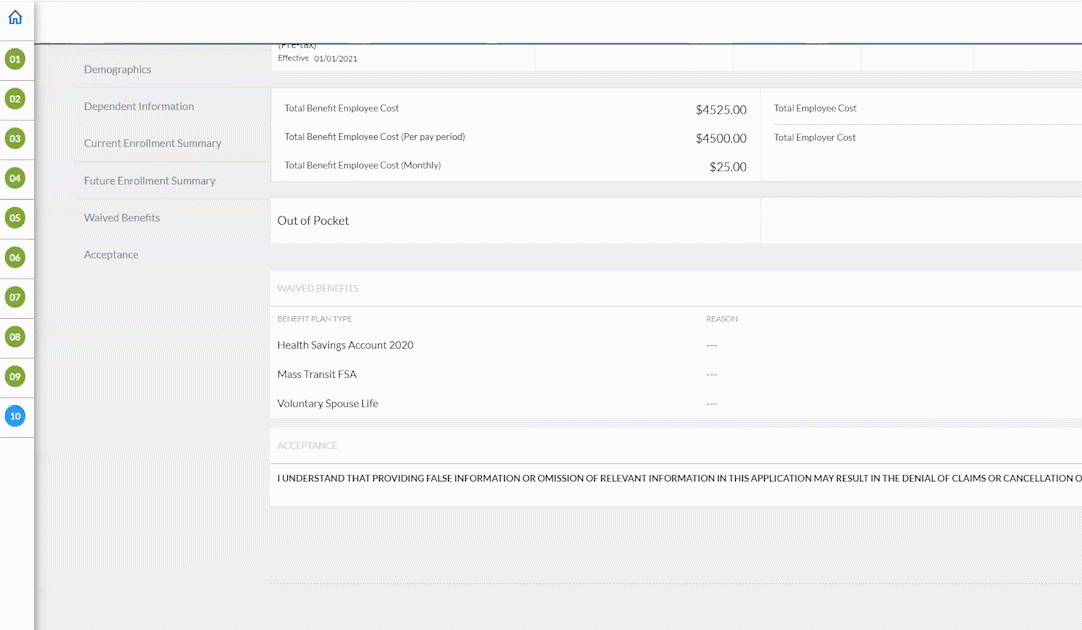 BCC Enrollment Checkout
