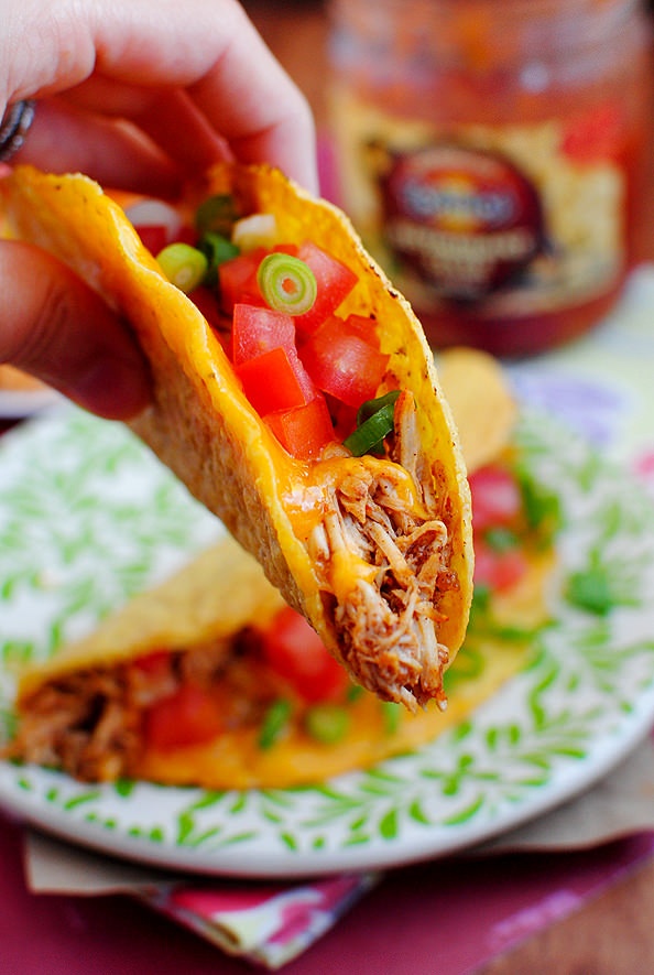 Crockpot Chicken Tacos
